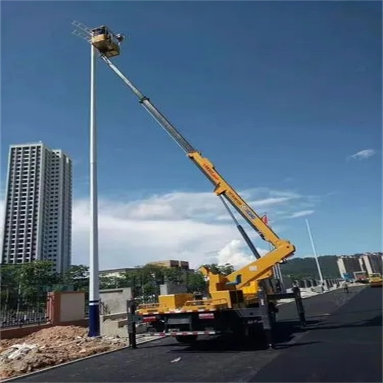 邢台维修路灯的曲臂升降车出租