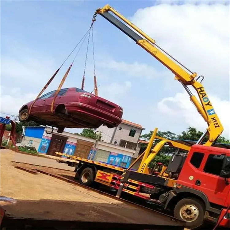 邢台吊车吊汽车的正确方法